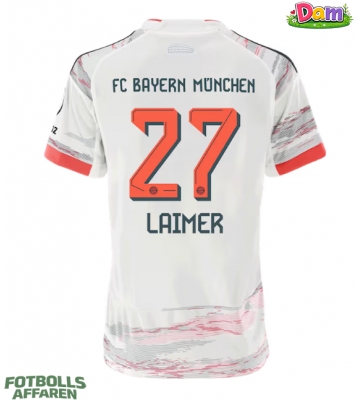Bayern Munich Konrad Laimer #27 Bortatröja Kvinnor 2025-26 Kortärmad